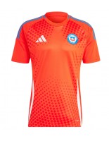 Chile Domácí Dres Copa America 2024 Krátký Rukáv